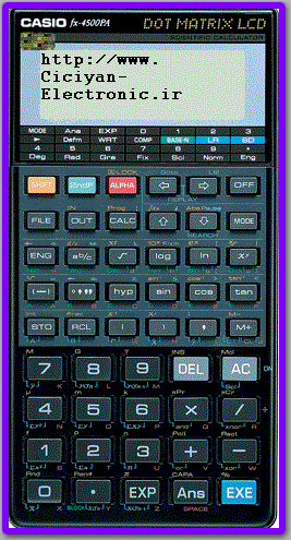 casio electrical engineering calculator japan